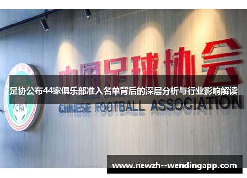 足协公布44家俱乐部准入名单背后的深层分析与行业影响解读
