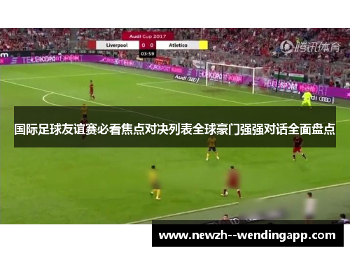 国际足球友谊赛必看焦点对决列表全球豪门强强对话全面盘点